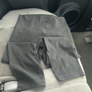 lululemon grey leggings aline
